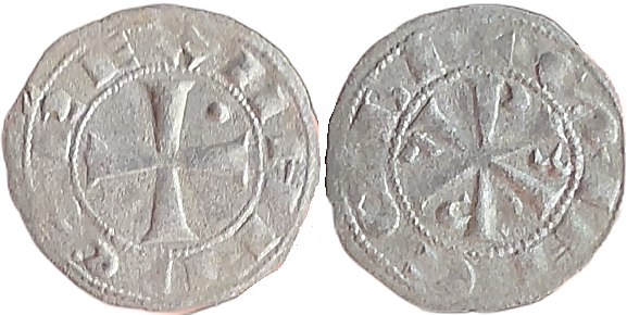 Tipo 17. Dinero de Crismón del taller de Santiago de Compostela - Imagen 5