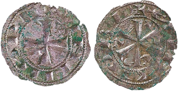 Tipo 17. Dinero de Crismón del taller de Santiago de Compostela - Imagen 6