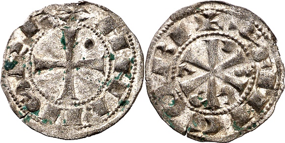 Tipo 17. Dinero de Crismón del taller de Santiago de Compostela - Imagen 9