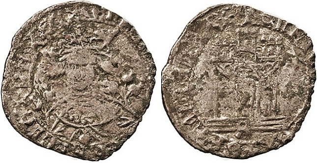 Tipo 17. Medio Cuarto de Busto de frente del Ordenamiento de Aranda de Duero de 1461 - Imagen 63