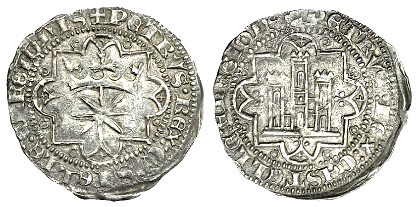 Tipo 17. Moneda divisional de plata acuñada en Carmona - Imagen 2