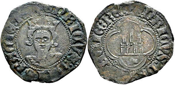 Tipo 17. Tercio de Real de vellón con busto de rey de frente - Imagen 14