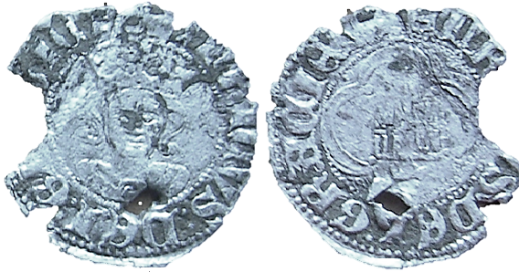 Tipo 17. Tercio de Real de vellón con busto de rey de frente - Imagen 16
