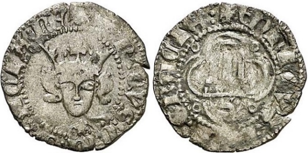 Tipo 17. Tercio de Real de vellón con busto de rey de frente - Imagen 5