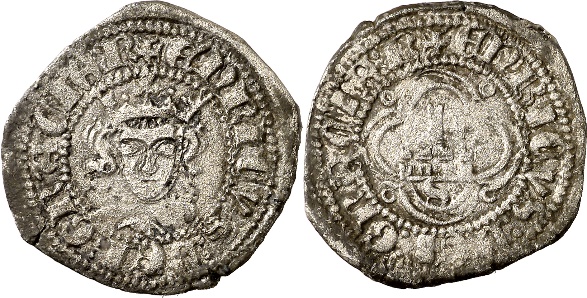 Tipo 17. Tercio de Real de vellón con busto de rey de frente - Imagen 7