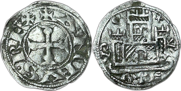 Tipo 18. Dinero del Castillo de Tres Torres - Imagen 2