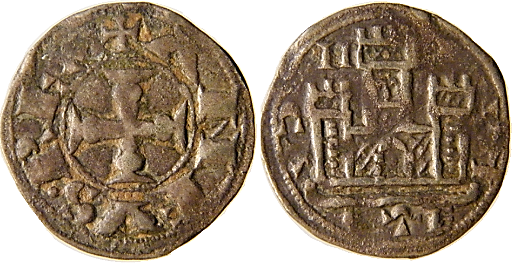 Tipo 18. Dinero del Castillo de Tres Torres - Imagen 8