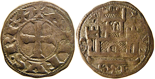 Tipo 18. Dinero del Castillo de Tres Torres - Imagen 9