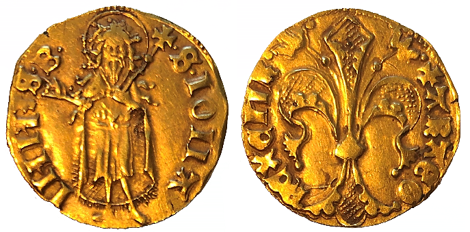 Tipo 18. Florín de Aragón de oro de Enrique IV - Imagen 1