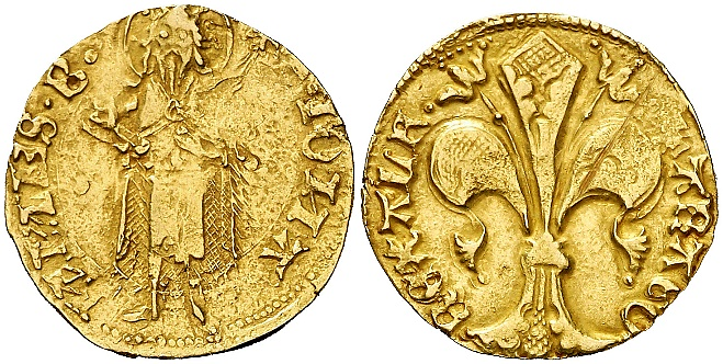 Tipo 18. Florín de Aragón de oro de Enrique IV - Imagen 4