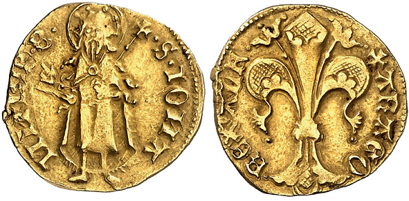 Tipo 18. Florín de Aragón de oro de Enrique IV - Imagen 5