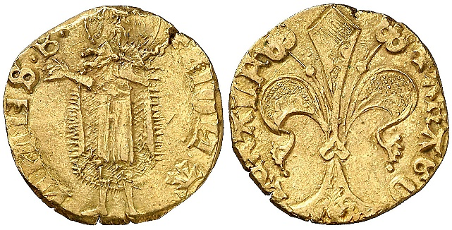 Tipo 18. Florín de Aragón de oro de Enrique IV - Imagen 8