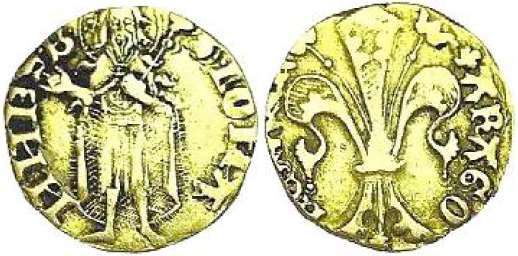 Tipo 19. Medio Florín de Aragón de oro de Enrique IV - Imagen 5