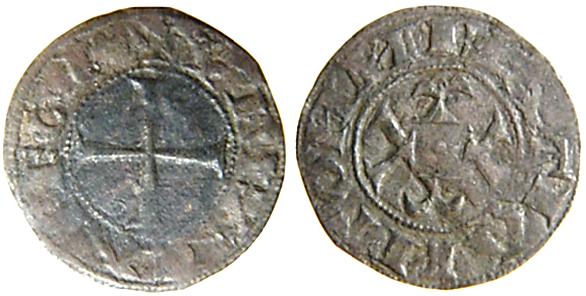 Tipo 19. Privilegio de la Catedral de Palencia: Dineros palentinos de inspiración leonesa - Imagen 1