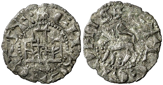 Tipo 2. Atribuido al Infante Enrique, el Senador. Dinero de “E Rex Caste/Et Legionis” - Imagen 13