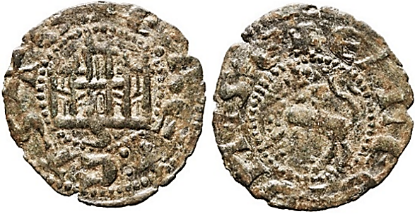 Tipo 2. Atribuido al Infante Enrique, el Senador. Dinero de “E Rex Caste/Et Legionis” - Imagen 6