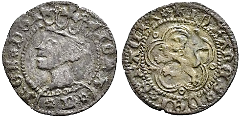 Tipo 2. Dinero coronado burgalés - Imagen 6