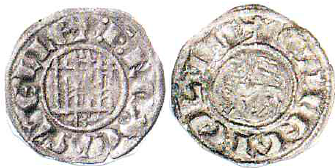 Tipo 2. Dinero fernandino con Castillo y León y con lema “F Rex” - Imagen 1