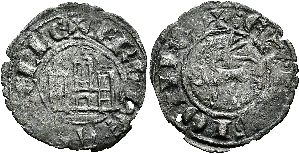 Tipo 2. Dinero fernandino con Castillo y León y con lema “F Rex” - Imagen 110