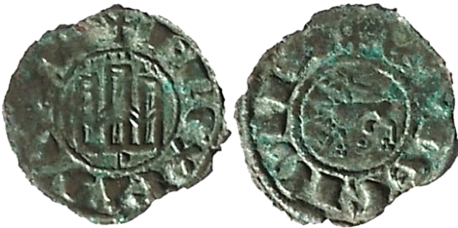 Tipo 2. Dinero fernandino con Castillo y León y con lema “F Rex” - Imagen 9