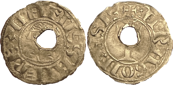 Tipo 2. Dinero leonés de Cruz sobre Estrella, con Alfa y Omega - Imagen 26