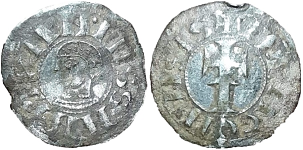 Tipo 2. Dinero leonés de Cruz sobre Estrella, con Alfa y Omega - Imagen 7