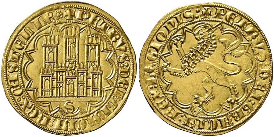 Tipo 2. Dobla Castellana de oro de a 35 maravedís - Imagen 1