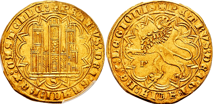 Tipo 2. Dobla Castellana de oro de a 35 maravedís - Imagen 15