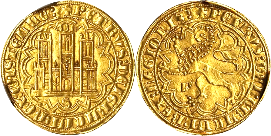 Tipo 2. Dobla Castellana de oro de a 35 maravedís - Imagen 16