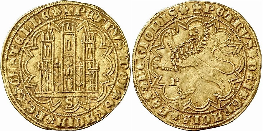 Tipo 2. Dobla Castellana de oro de a 35 maravedís - Imagen 17