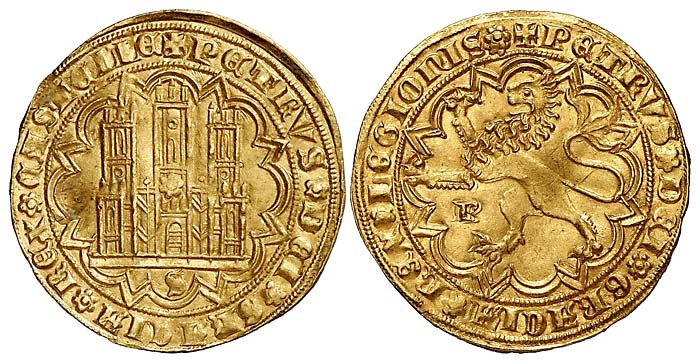 Tipo 2. Dobla Castellana de oro de a 35 maravedís - Imagen 19