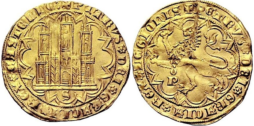 Tipo 2. Dobla Castellana de oro de a 35 maravedís - Imagen 22