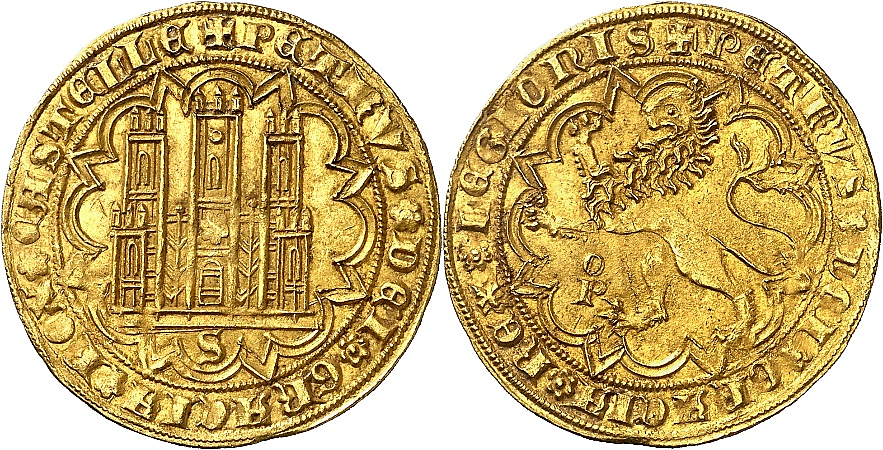 Tipo 2. Dobla Castellana de oro de a 35 maravedís - Imagen 23