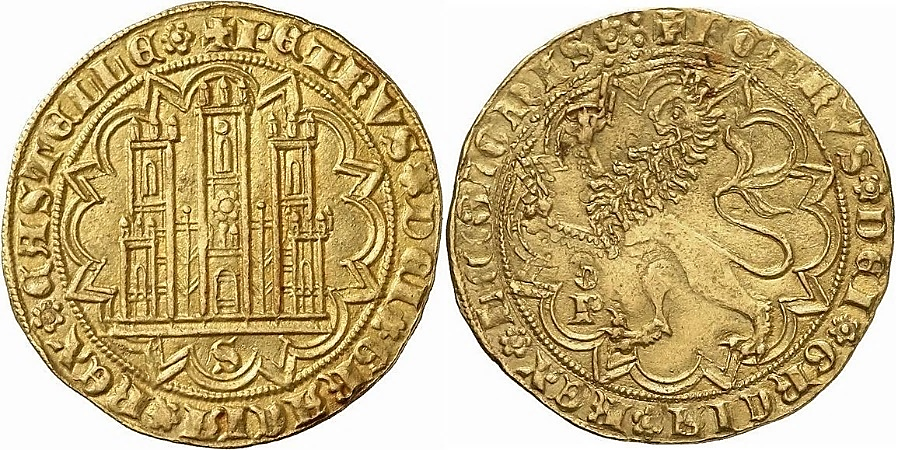 Tipo 2. Dobla Castellana de oro de a 35 maravedís - Imagen 24