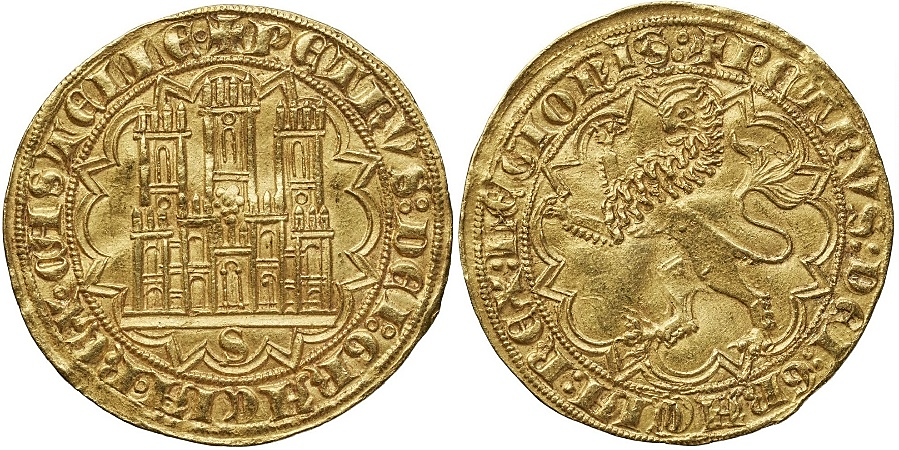 Tipo 2. Dobla Castellana de oro de a 35 maravedís - Imagen 3