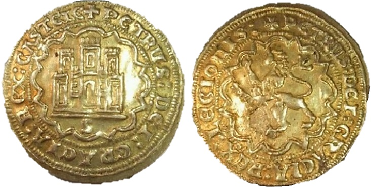 Tipo 2. Dobla Castellana de oro de a 35 maravedís - Imagen 33