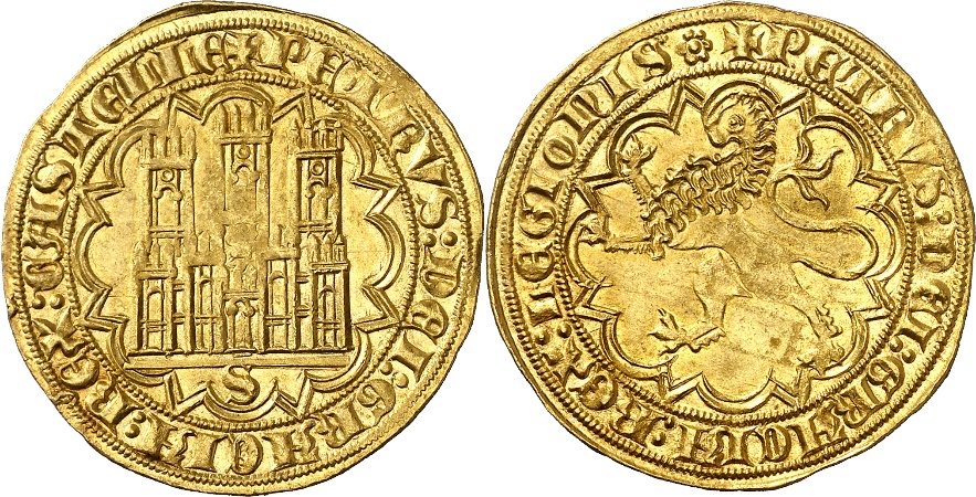 Tipo 2. Dobla Castellana de oro de a 35 maravedís - Imagen 7