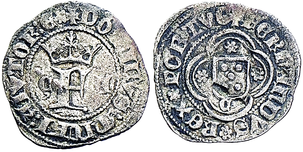 Tipo 2. Medio Real de plata con inicial “F” coronada - Imagen 2