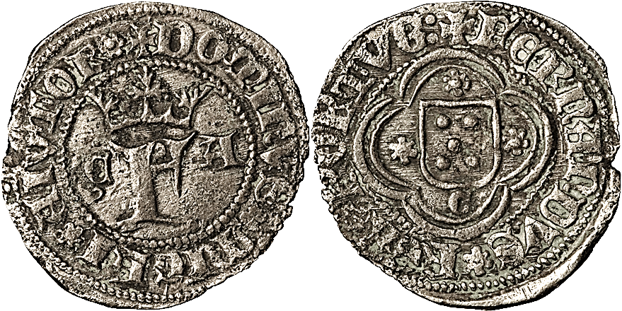 Tipo 2. Medio Real de plata con inicial “F” coronada - Imagen 4