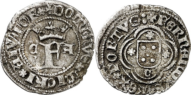 Tipo 2. Medio Real de plata con inicial “F” coronada - Imagen 5