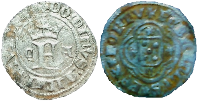 Tipo 2. Medio Real de plata con inicial “F” coronada - Imagen 8