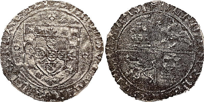 Tipo 2. Real Grueso de Plata con Emblema de Portugal y Cuartelado Castellano Simple - Imagen 7