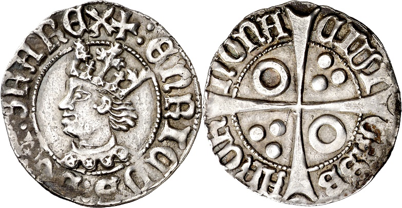 Tipo 20. Croat barcelonés de plata de Enrique IV - Imagen 11