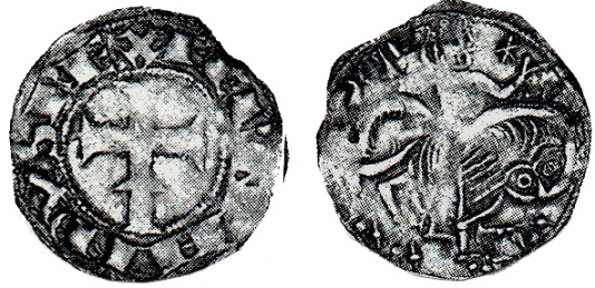 Tipo 20. Dinero del Retorno del Rey Caballero sobre su Reino - Imagen 1