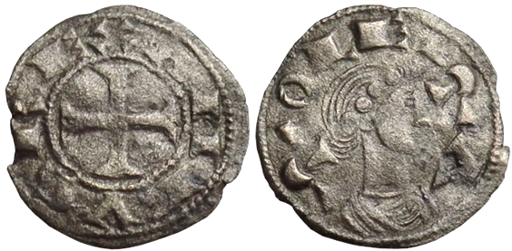 Tipo 20. Dinero toledano de réplica hispánica definitiva contra Fernando II - Imagen 4