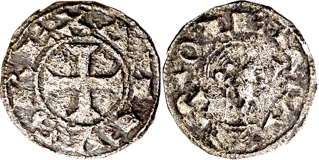 Tipo 20. Dinero toledano de réplica hispánica definitiva contra Fernando II - Imagen 5