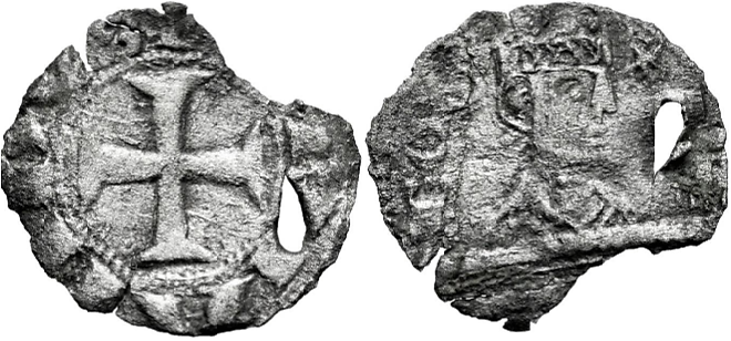 Tipo 21. Dinero del Camino Jacobeo o del Sepulcro del Apóstol - Imagen 6