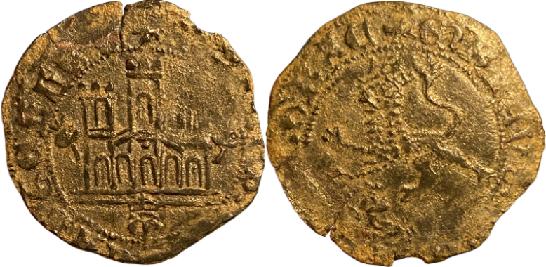 Tipo 22. Maravedí de vellón con castillo y león del Ordenamiento de Madrid de 1462 - Imagen 107