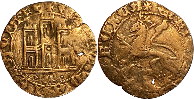 Tipo 22. Maravedí de vellón con castillo y león del Ordenamiento de Madrid de 1462 - Imagen 121