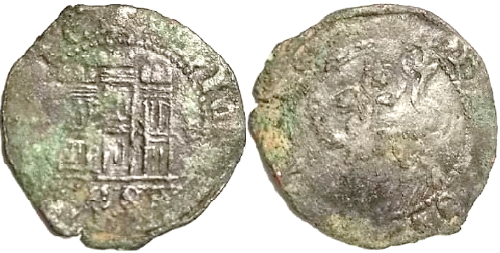 Tipo 22. Maravedí de vellón con castillo y león del Ordenamiento de Madrid de 1462 - Imagen 133